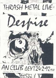 Click to see the 'OZ' music newspaper LIVE report (original page)